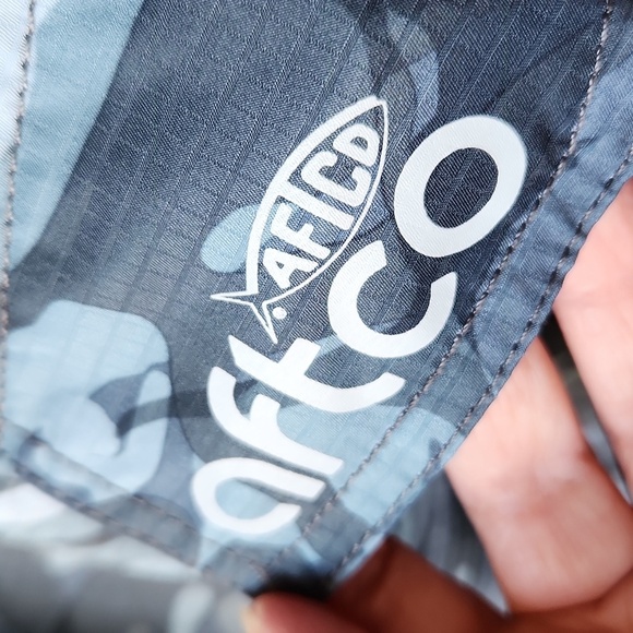 AFTCO Blue Camo Tactical Fishing Shorts Size  42 - Picture 5 of 11